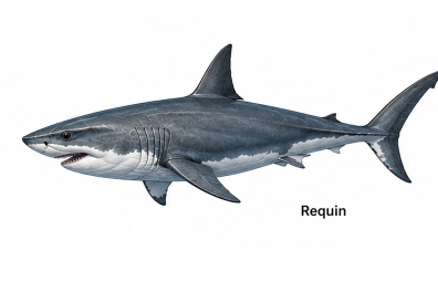 Grand requin blanc (Carcharodon carcharias)
